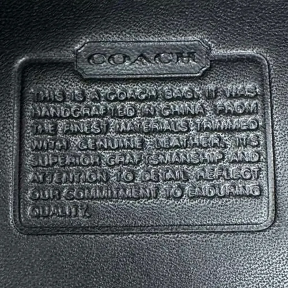Coach Vintage Y2K  Plaid Wool Demi Bag